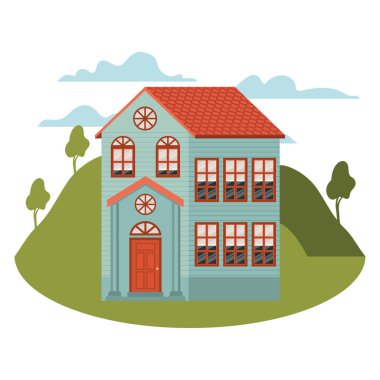 alanında güzellik evi sonbahar cephe