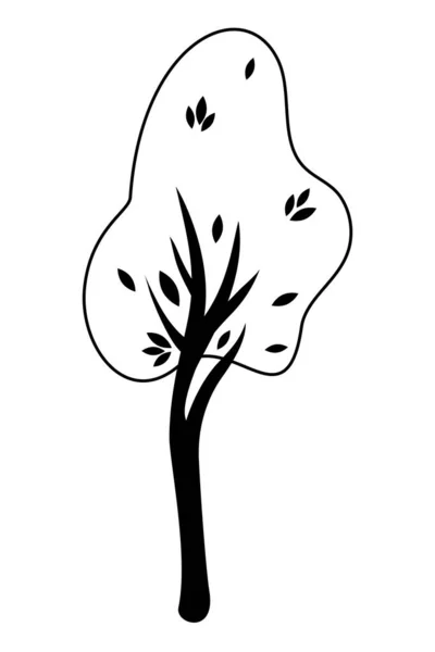 Сезонная икона осеннего растения — стоковый вектор