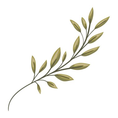 Çelenk yaprakları taç dekoratif simgeler