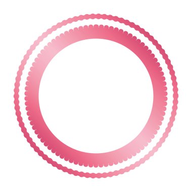 çember mühür simgesi izole edildi