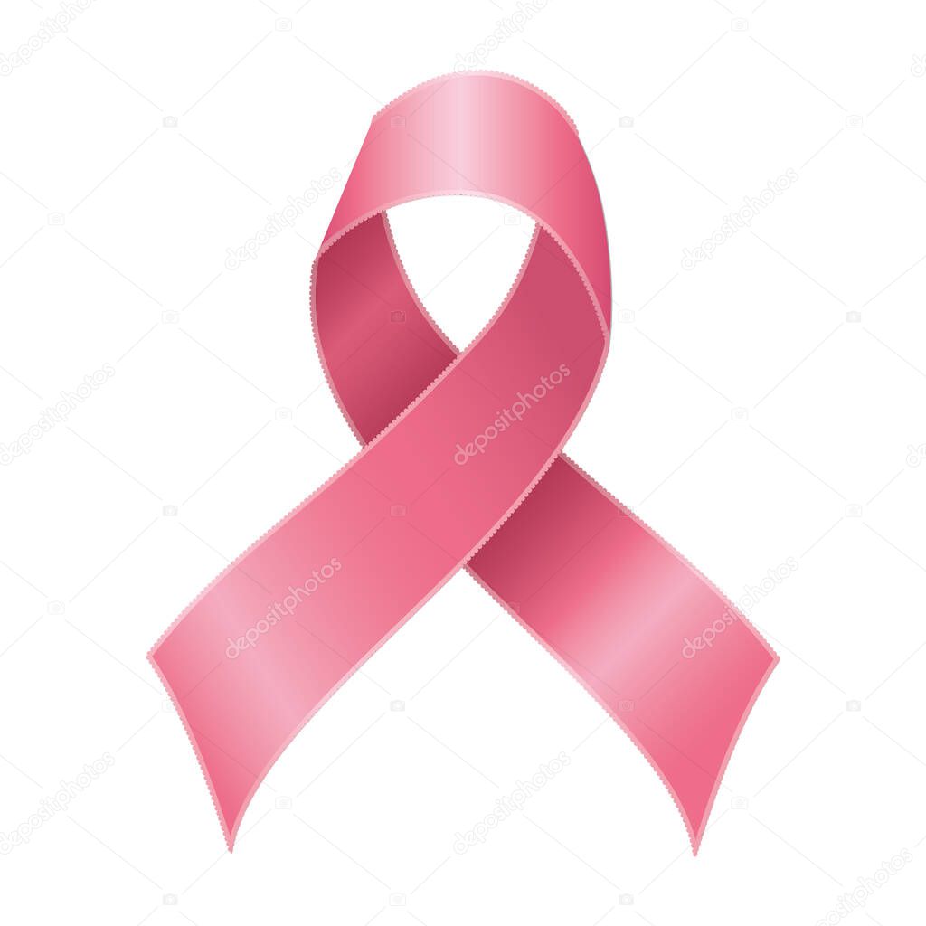 breast cancer campaign ribbon icon