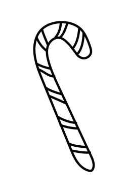 Mutlu noeller tatlı baston