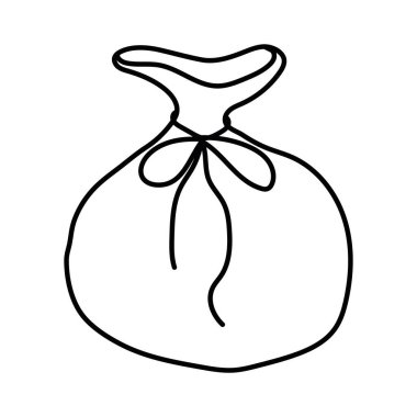 Noel Baba hediye paketi ikonu