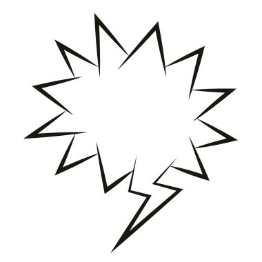 ekspresyon konuşma balonu pop sanat tarzı