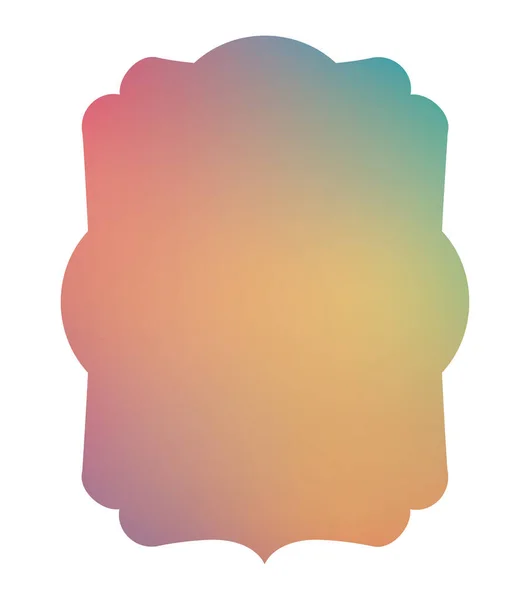 Design vettoriale del banner con gradiente di luce e blu isolato — Vettoriale Stock
