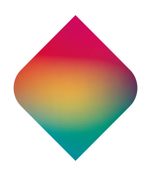 Design de vetor de banner de quadro gradiente colorido isolado —  Vetores de Stock