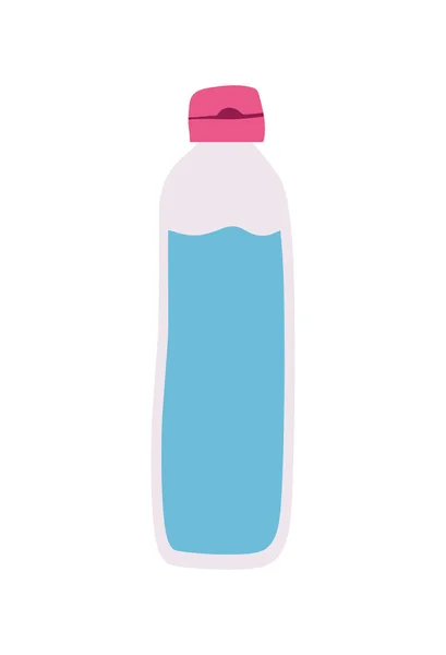Isolated water bottle vector design — 스톡 벡터