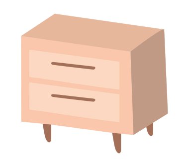 Ev ahşabı mobilyası vektör tasarımı