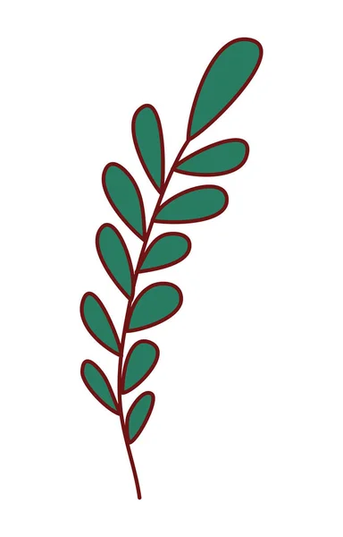 Ikona wektora liści izolowanych — Wektor stockowy