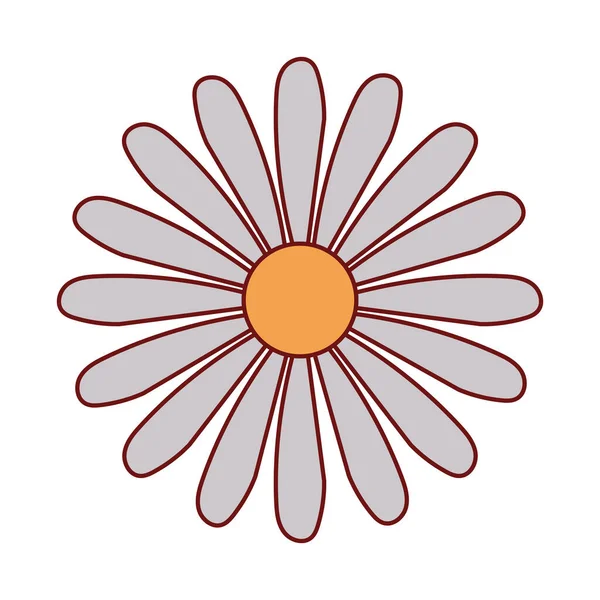 Izolovaný design vektoru ikon květin — Stockový vektor