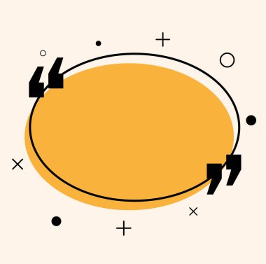 İletişim kabarcığı oval vektör tasarımı