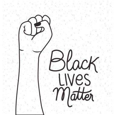 Siyah yaşam maddesi, ilk vektör tasarımı