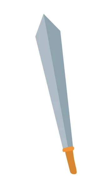 Isolated sword icon vector design — Stock Vector