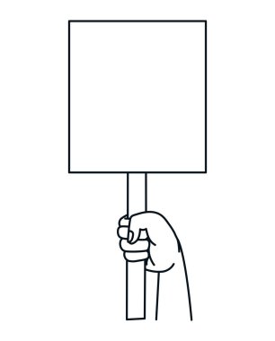 Pano vektör tasarımı ile el