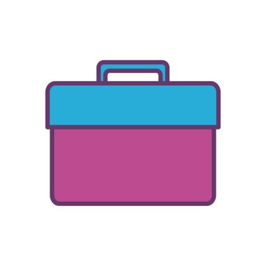 araçlar kutusu satırı ve biçim ikonu vektör tasarımı