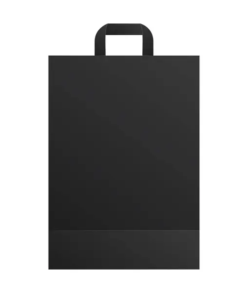 Isolated black mockup bag vector design — Stock Vector