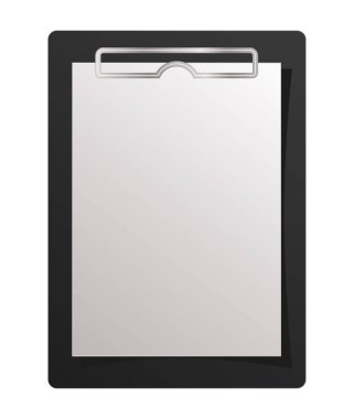 İzole edilmiş model belge vektör tasarımı