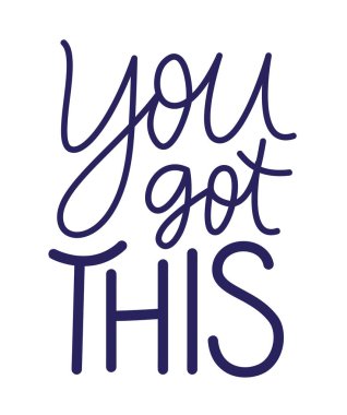 Metin vektör tasarımı var.