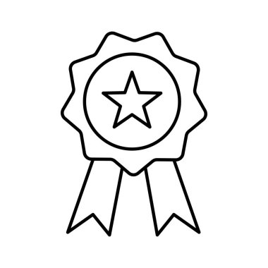 Yıldız çizgisi biçim vektör tasarımlı mühür