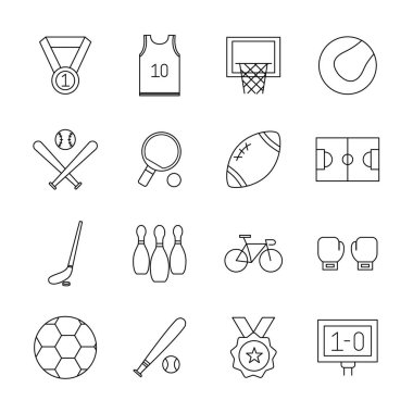 Spor satırı biçim simgesi vektör tasarımı