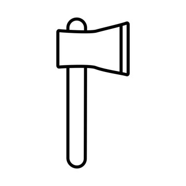 Axe çizgisi biçim vektör tasarımı