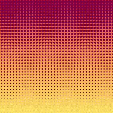 kırmızı sarı gradyan ve şablon arkaplan vektör tasarımı