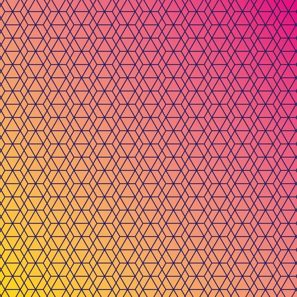 Gradiente amarillo rosado y diseño de vector de fondo de patrón — Vector de stock