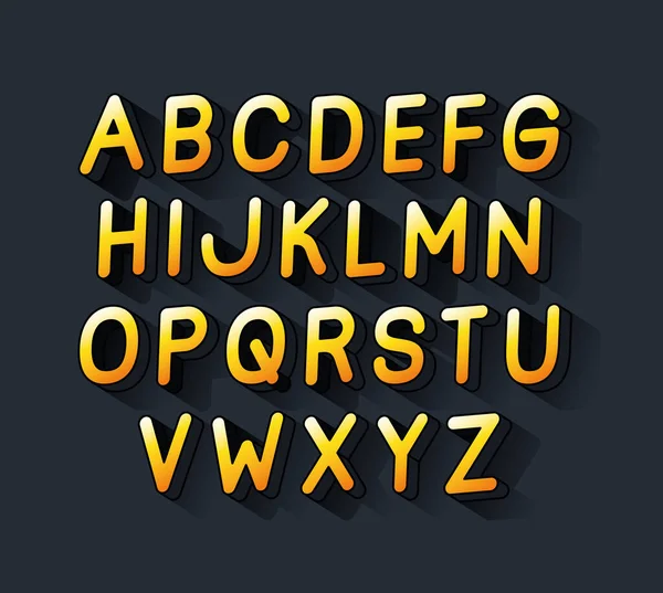 Superhelden-Alphabet-Schriftvektordesign — Stockvektor