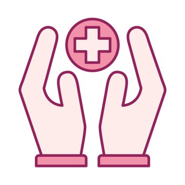 El çizgisi ile biçim vektör tasarımı arasında geçiş yapan düğme