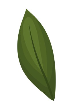 yeşil yaprak boyama vektör tasarımı