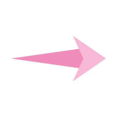 Sağ ok düz biçim ikon vektör tasarımı