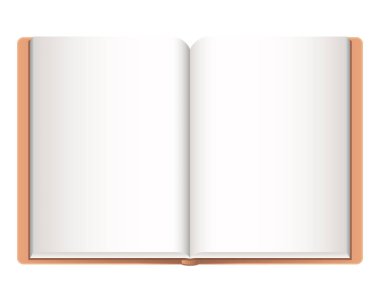 İzole edilmiş açık dizüstü bilgisayar vektör tasarımı