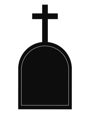 çapraz vektör dizaynlı mezar