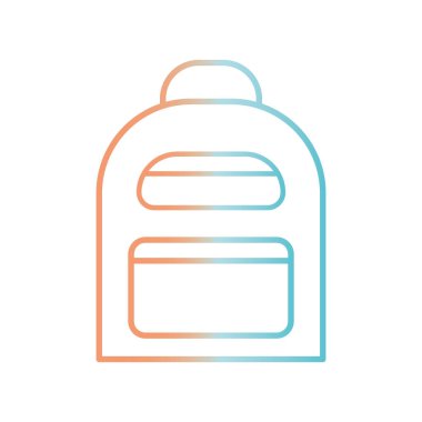 çanta gradyan biçim vektör tasarımı