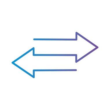 Web sitesi gradyan biçim vektör tasarımında çubuk grafiği