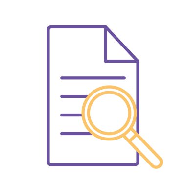 lupe çizgisi biçim vektör tasarımı içeren belge