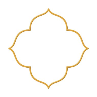 süsleme çerçeve altın vektör tasarımı