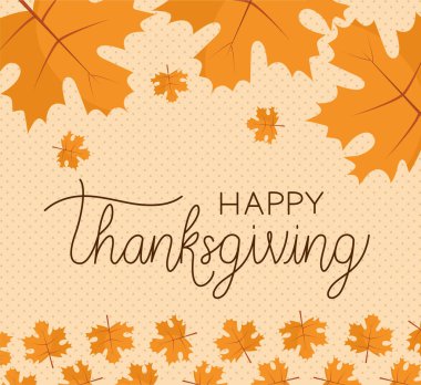 Şükran günün kutlu olsun vektör tasarımı