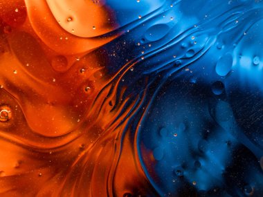 Renkli sürreal soyut sıvı arkaplan