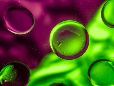 Renkli sürreal soyut sıvı arkaplan