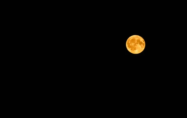 夜晚的满月 — 图库照片