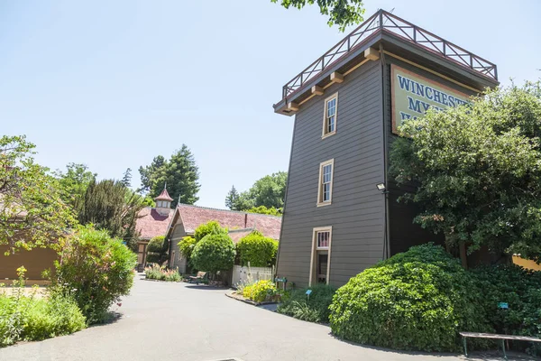 Exterior Winchester Mystery House Winchester Mystery House Once Personal Residence — Stock Photo, Image