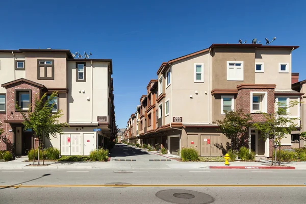 Edificios Residenciales Multifamiliares San José California —  Fotos de Stock