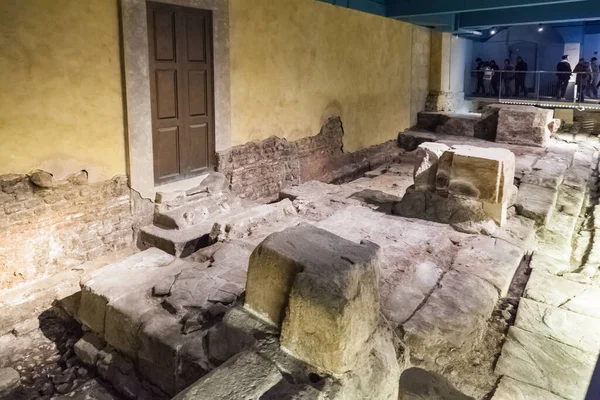 Romeins Bad Museum Bath Zuid Engeland — Stockfoto