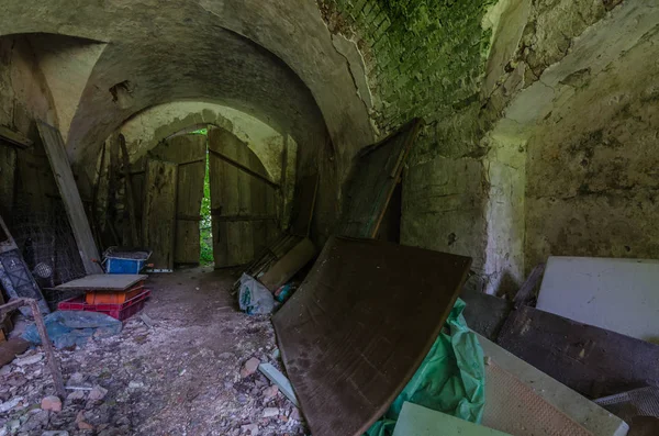 Vault Old Abandoned Castle — Stock Photo, Image