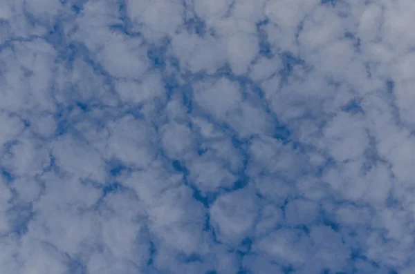 Μαλλιαρός Σύννεφα Και Καταγάλανο Ουρανό Καλοκαίρι — Φωτογραφία Αρχείου
