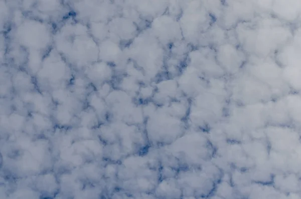 Gyapjas Felhők Nyári Égen — Stock Fotó