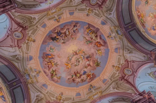 Ceiling Painting Abbey Library Admont — Stock Photo, Image