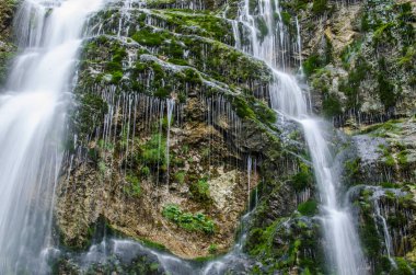 hassas peçe şelale dağlarda