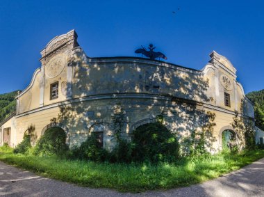 Fabrika Binası ile bir kartal panorama görünüm